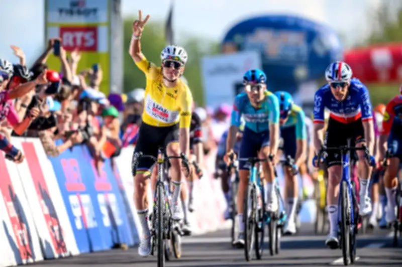 Pogacar double la mise sur le Tour de Romandie, Godon battu au sprint