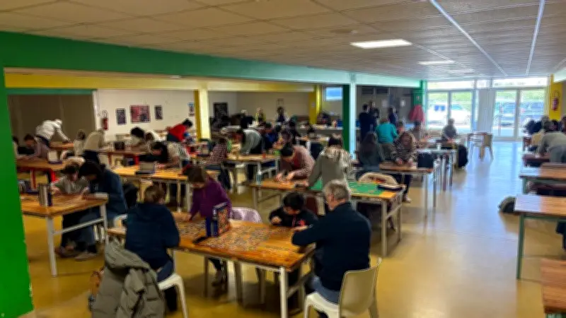 Premier concours de puzzle à Mende : un succès solidaire et ludique