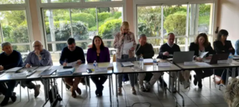 Première réunion du Conseil communautaire Chalosse Tursan à Lacrabe