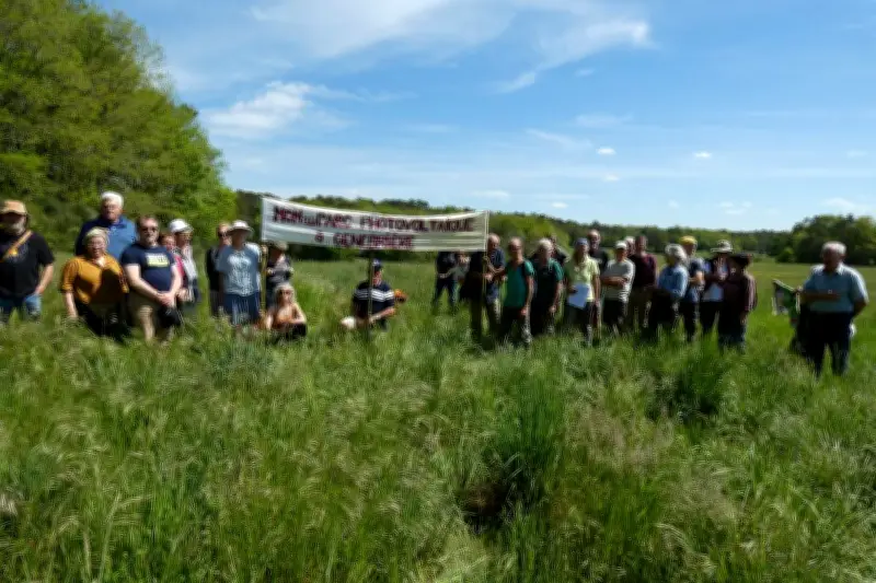 Périgord vert : mobilisation contre un parc agrivoltaïque sur 15 hectares de prairies