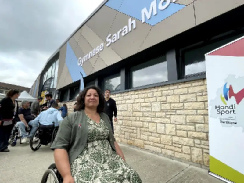 Périgueux : Sarah Moranté, championne de handibasket, donne son nom au gymnase
