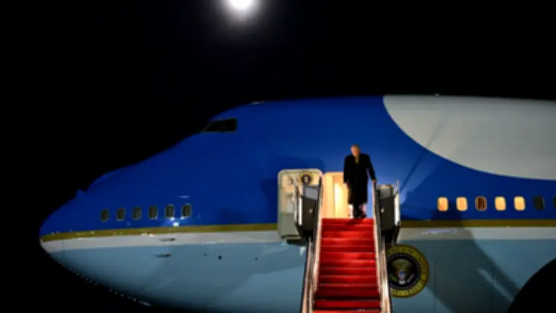 Problème électrique sur l'Air Force One : Trump contraint de faire demi-tour