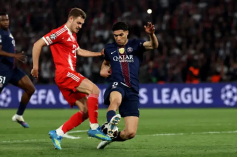 PSG : Hakimi touché à la cuisse, incertitude pour la demi-finale retour