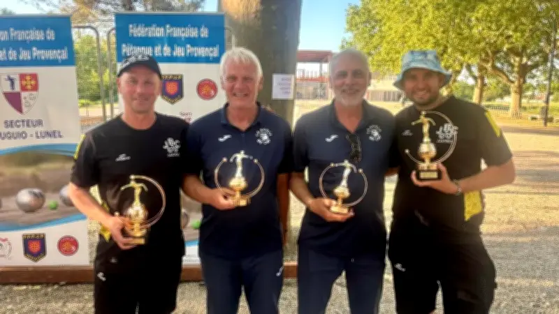 Pétanque : Redon et Bruchet champions de l'Hérault doublette 2026
