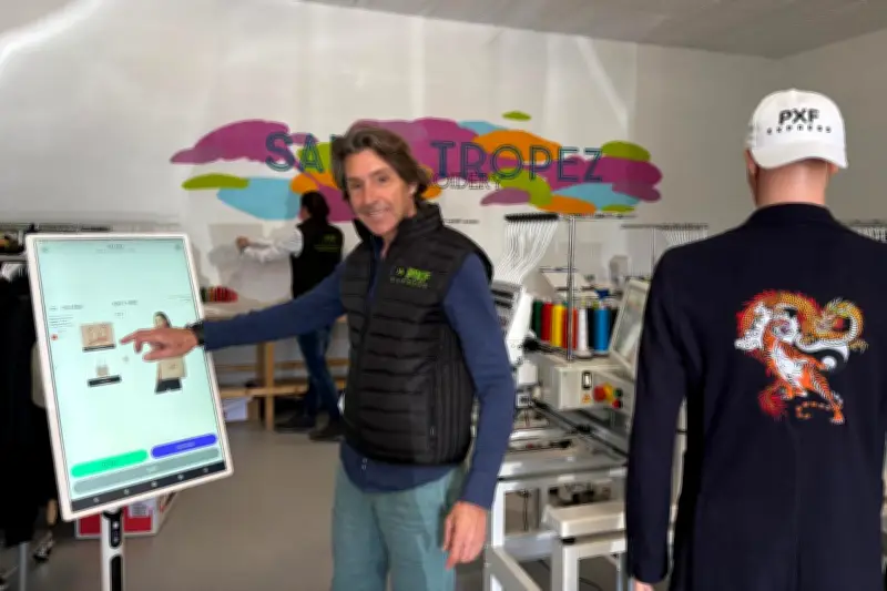 PXF Express à Cogolin : l'application qui révolutionne la broderie professionnelle