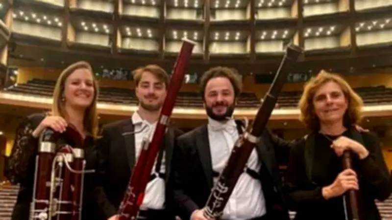 Quatuor de bassons de l'Opéra de Montpellier en concert à Palavas-les-Flots