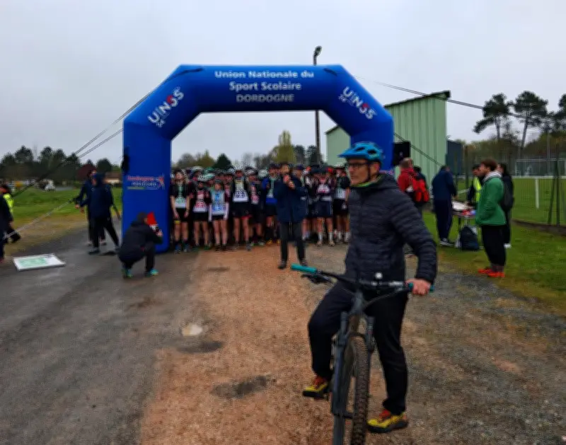 Raid UNSS en Dordogne : 220 élèves découvrent le patrimoine par le sport