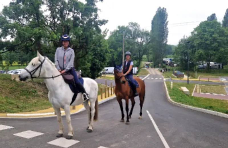 Randonnée équestre et pédestre à Aubiac : 80 participants au rendez-vous