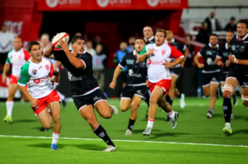 Raphaël Laboille, pilier gauche de l'US Dax, s'affirme avant le derby face au Stade Montois