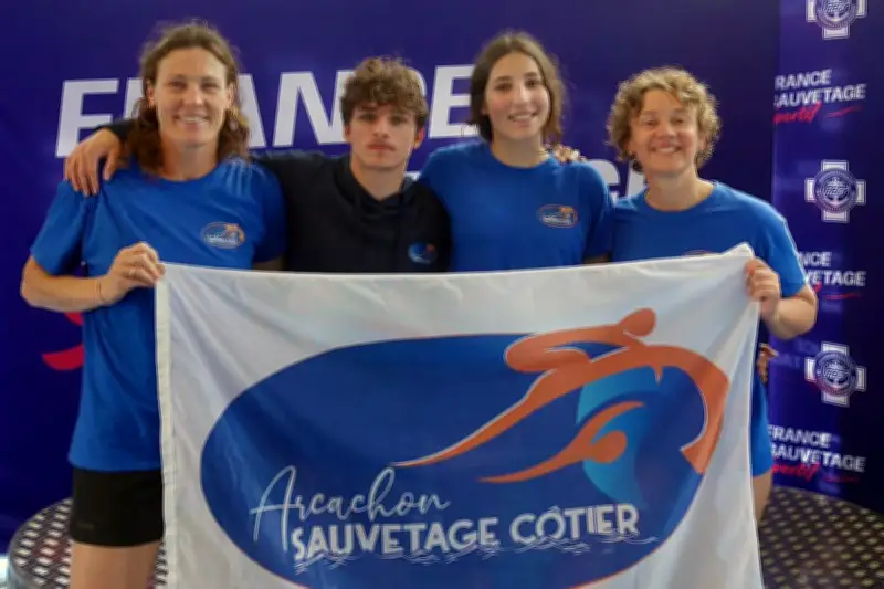 Records mondiaux et français pour Arcachon Sauvetage Côtier à Tarbes