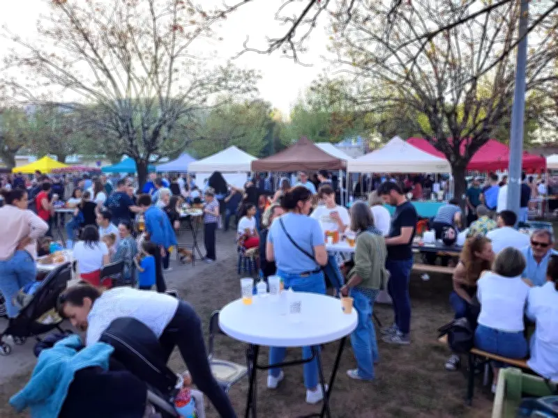 Retour du marché nocturne du Bourg à Villenave-d'Ornon