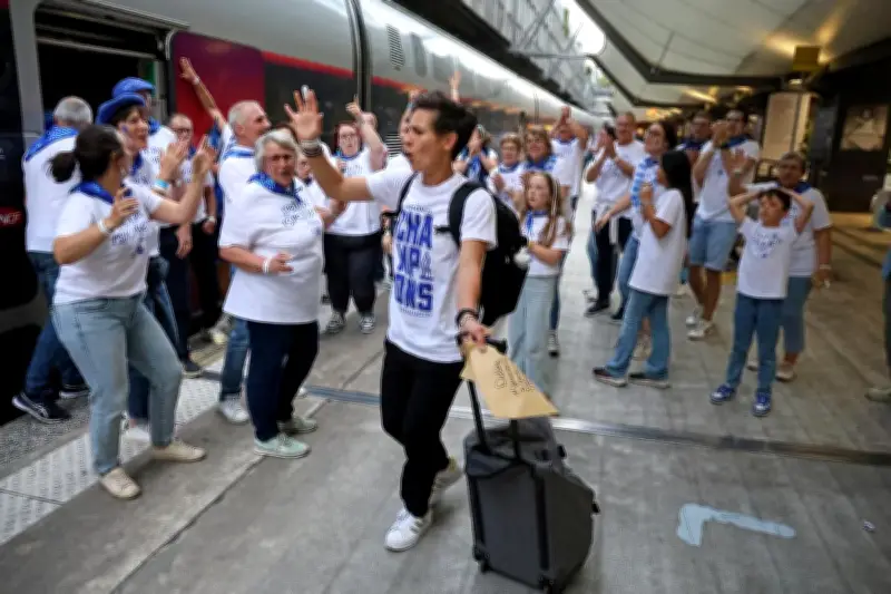 Retour triomphal des Landaises après la victoire en Coupe de France
