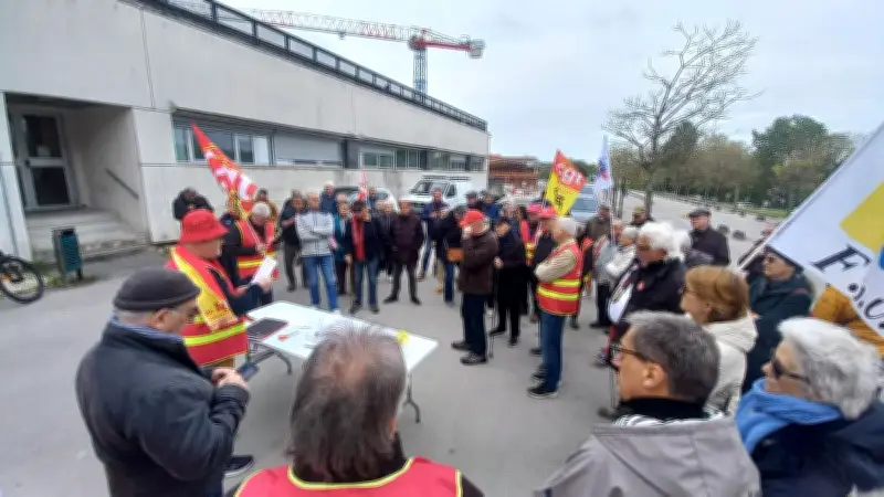 Retraités en colère à La Rochelle et Saintes pour défendre leur accès aux soins