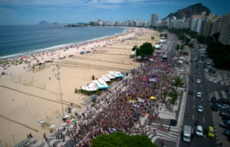Rio : une grenade assourdissante découverte sur la plage de Copacabana avant le concert de Shakira