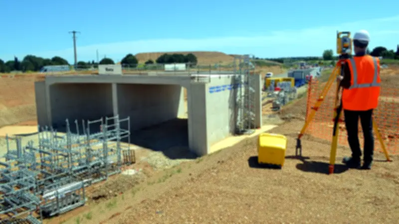 Rocade de Béziers : les trois derniers ouvrages à l'ouest en chantier