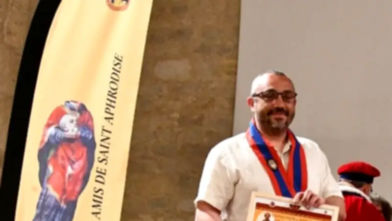 Romain Lebatteur, boulanger salarié, récompensé au concours de Saint-Aphrodise