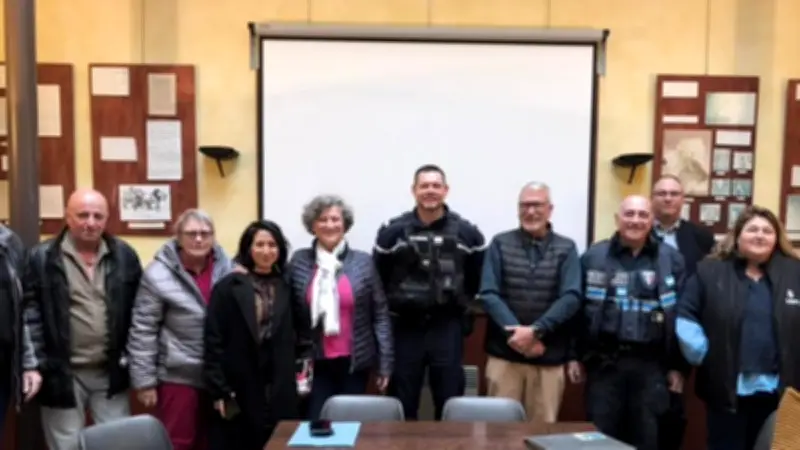 Roquemaure renforce sa vigilance citoyenne avec la gendarmerie