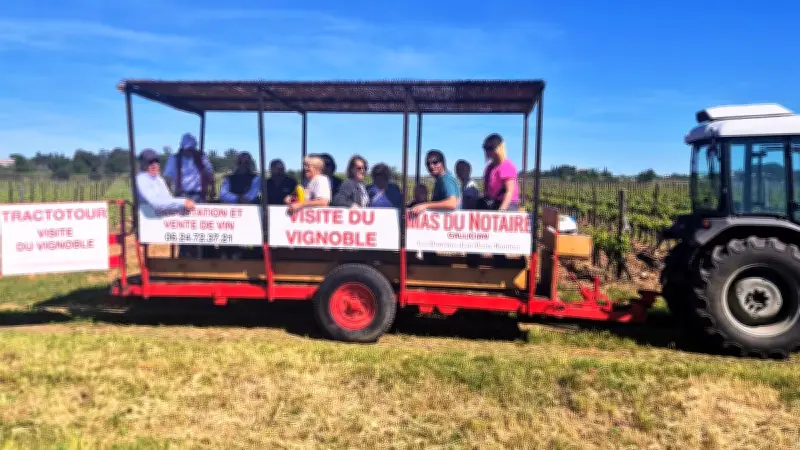 Rotary Club du Pic-Saint-Loup en visite au Domaine du Mas du Notaire