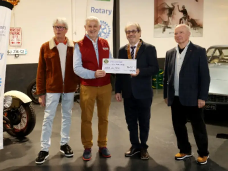 Rotary et Nickel Chrome : 1 400 € pour la recherche sur le cerveau