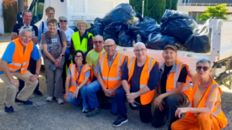 Roujan : 150 kg de déchets collectés, des centaines de canettes découvertes