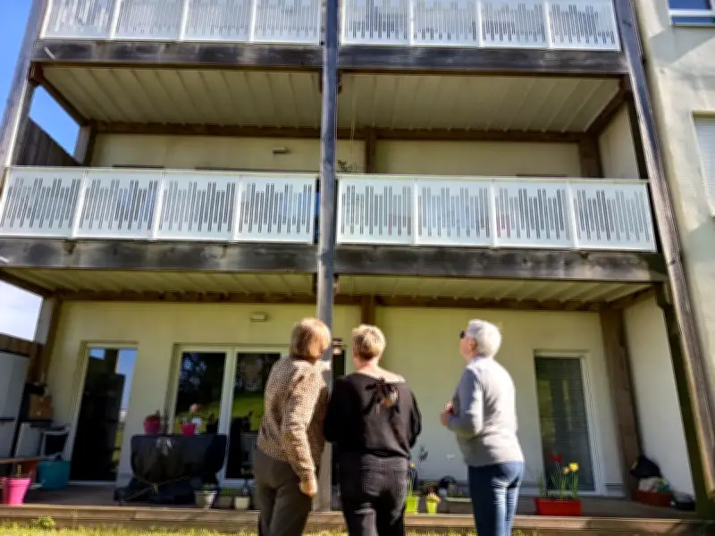 À Royan, des locataires inquiets malgré les travaux sur leurs balcons fragilisés