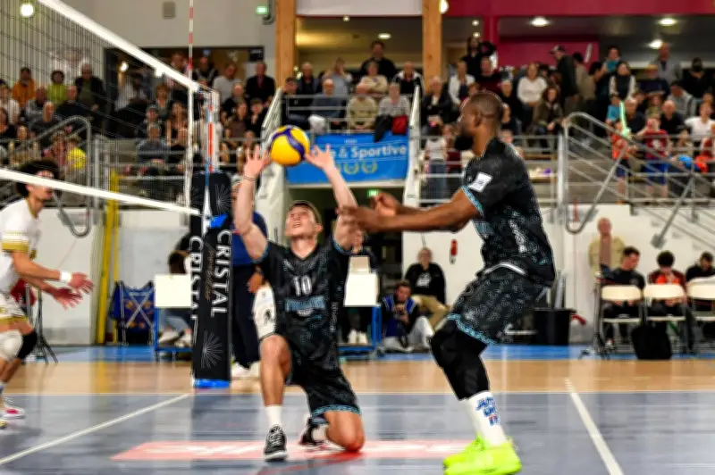 Royan Volley-Ball conforte sa première place en Ligue B après une victoire à Montpellier
