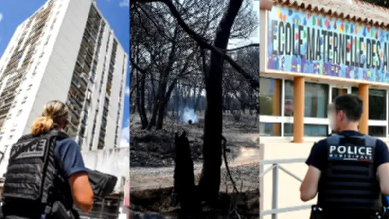 Rétrospective juillet 2025 : incendies, viols à Vic-la-Gardiole, couvre-feu à Nîmes