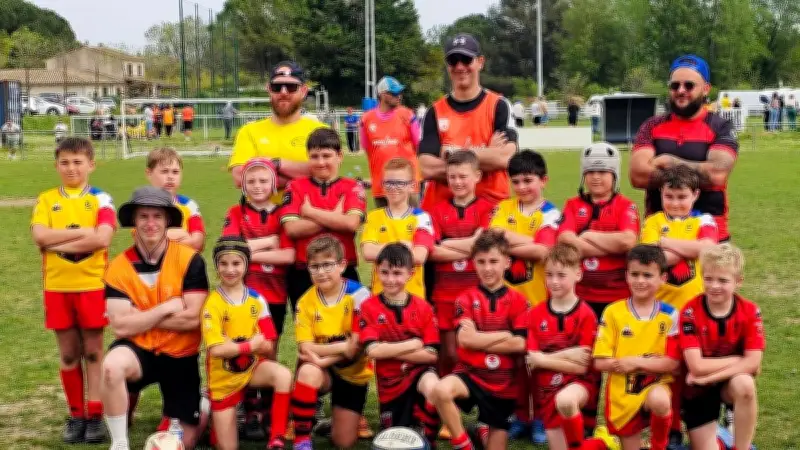 Rugby M10 à Salindres : une saison exemplaire pour la relève