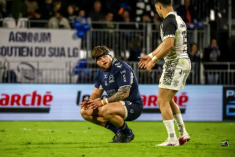 Rugby Pro D2 : le SUA Agen écrasé par le leader vannetais, fin des espoirs de qualification