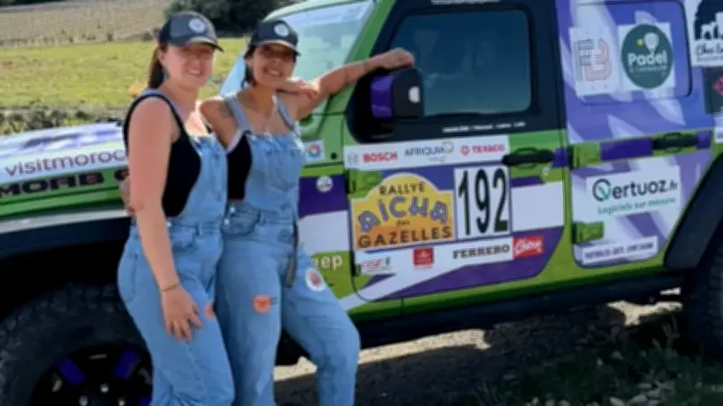 Sabrina et Charlène, Tavelloises au Rallye Aïcha des Gazelles 2026