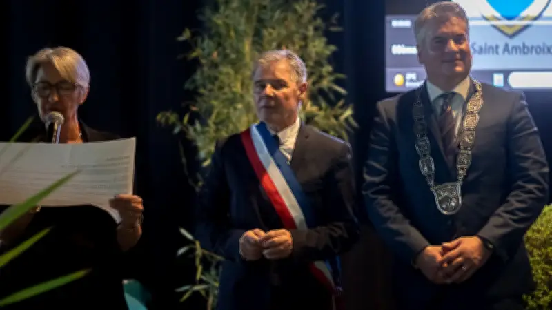 Saint-Ambroix et Asslar célèbrent 60 ans de jumelage fructueux et distinguent leurs acteurs