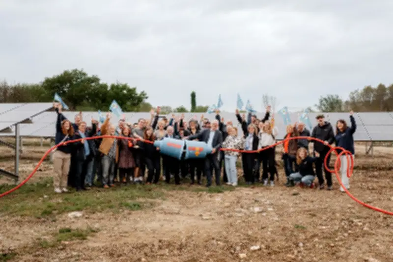 Saint-Aubin inaugure son parc solaire citoyen, une énergie locale et renouvelable