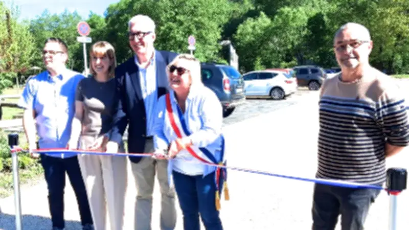 Saint-Jean-du-Pin inaugure un parking municipal structuré de 85 places