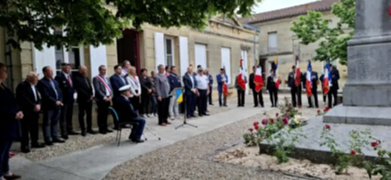 Saint-Laurent-d'Arce honore la mémoire des déportés