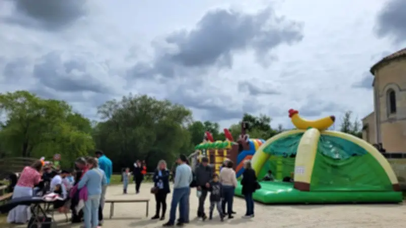 Saint-Vivien-de-Blaye : Une chasse aux œufs de Pâques animée par des olympiades et un concours original