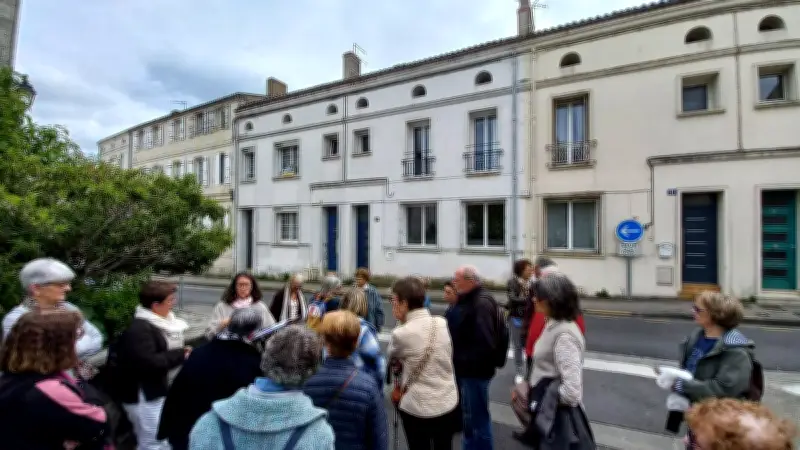 Saintes : Une visite historique révèle les secrets de la rue du Général-Sarrail