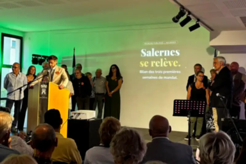 Salernes : le maire Lohan Ferretti dresse un bilan d'étape ambitieux