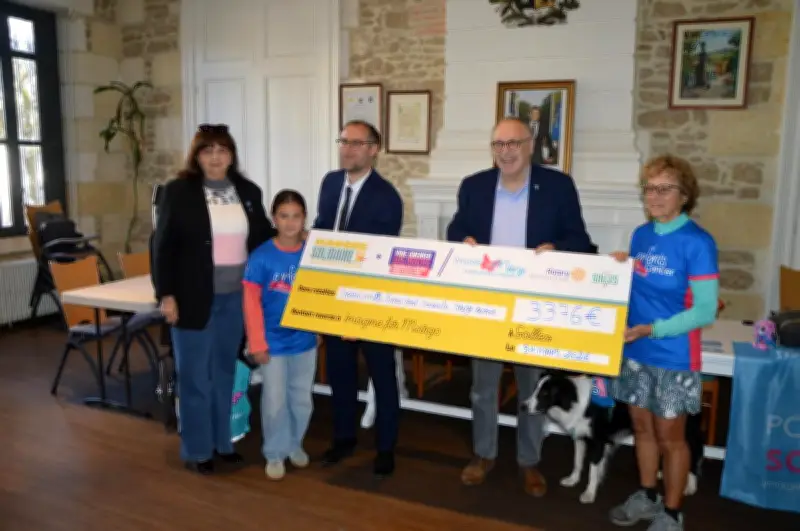 Salles : 3 376 euros collectés pour la lutte contre le cancer des enfants