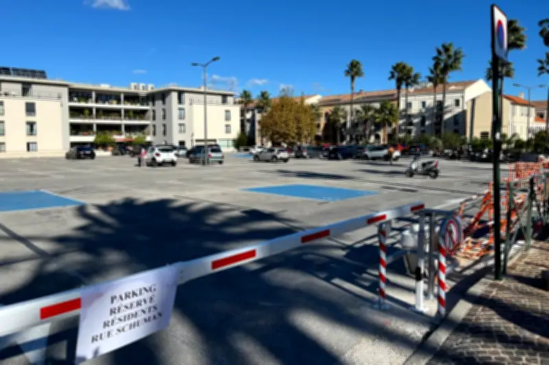 Sanary : un parking de secours pour les riverains de la rue Schumann en travaux