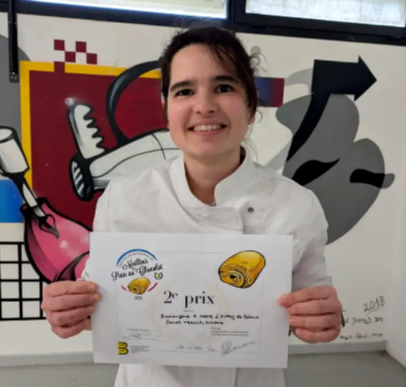 Sarah Trouilh brille aux concours de pâtisserie dans les Pyrénées-Atlantiques