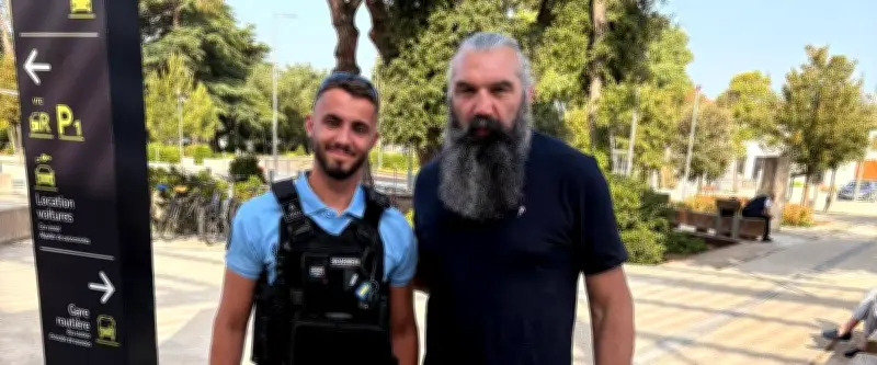 Sébastien Chabal aperçu à Nîmes : les gendarmes immortalisent la rencontre