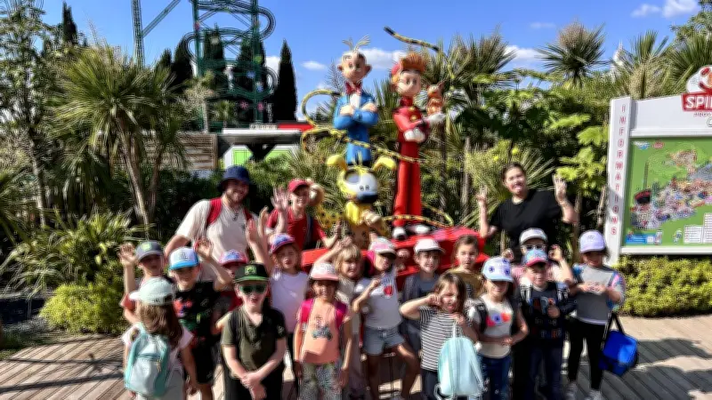 Semaine BD à l'ALSH L'île aux Rasclets : visite chez Spirou