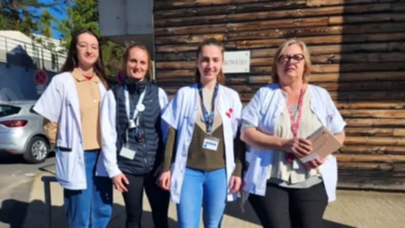 Sensibilisation au tabac : des collégiens découvrent les dangers à la Clinique La Vallonie