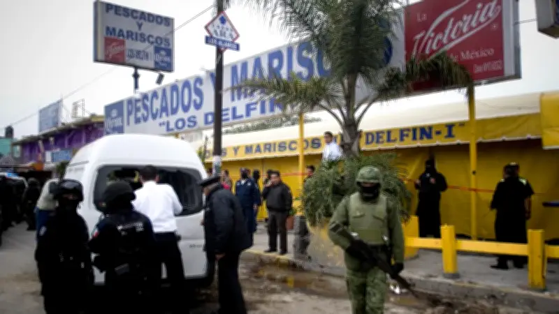 Six têtes humaines découvertes au Mexique: guerre des cartels