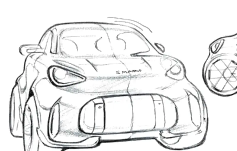 Smart #2 : le concept électrique dévoilé avant Pékin, un retour aux sources ?