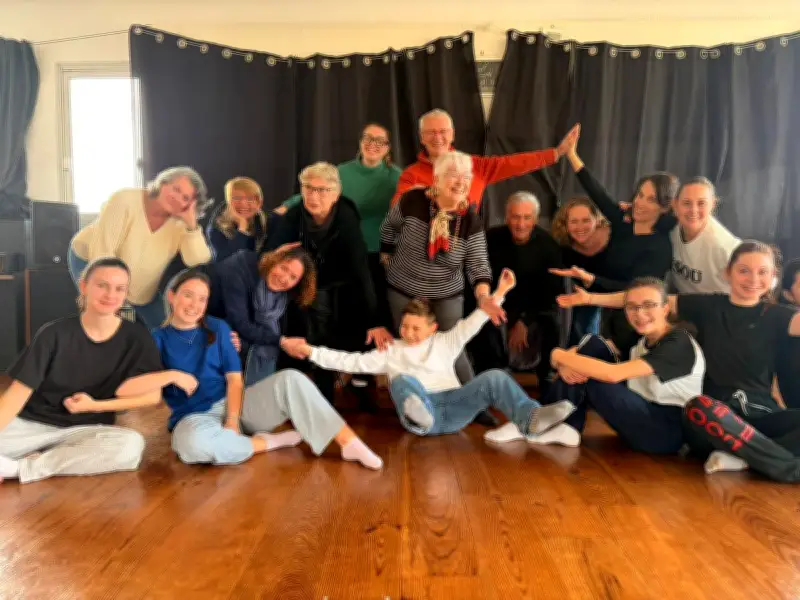 Spectacle intergénérationnel à Royan : 5 générations sur scène