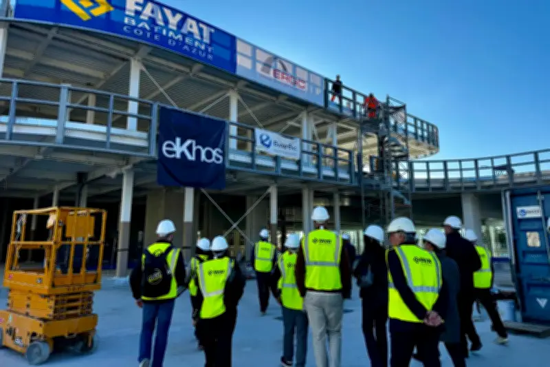 Stade nautique d'Antibes : le gros œuvre achevé, livraison prévue en 2027