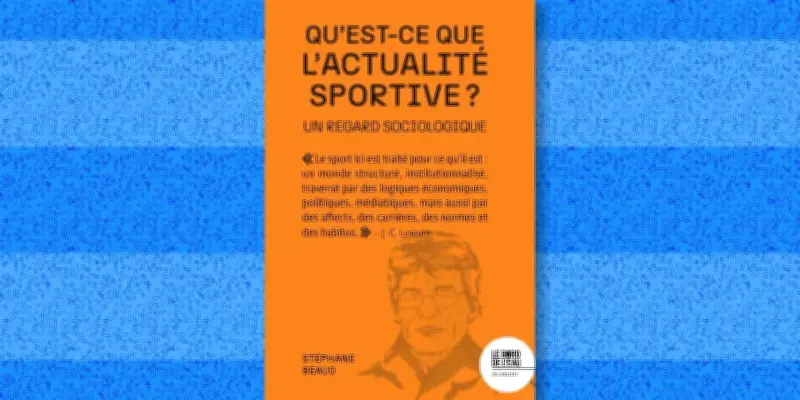 Stéphane Beaud, sociologue, offre un regard différent sur l'actualité sportive