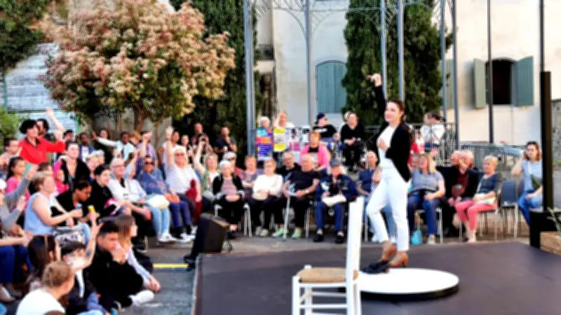 Stéphanie Fuster illumine Pont-Saint-Esprit avec un flamenco en plein air captivant