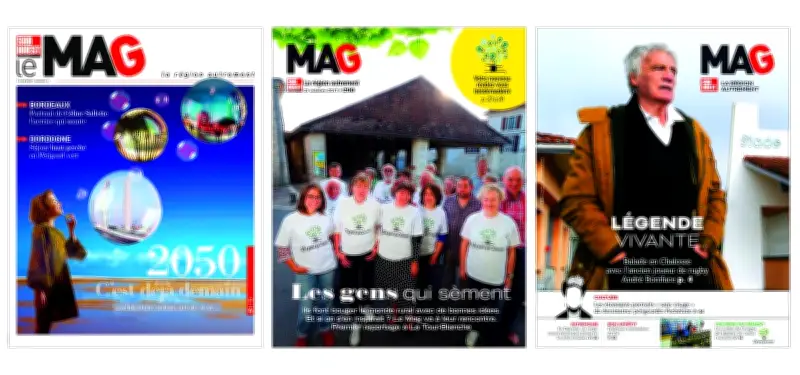 Sud Ouest Week-End fête 10 ans : rétrospective des unes marquantes du magazine
